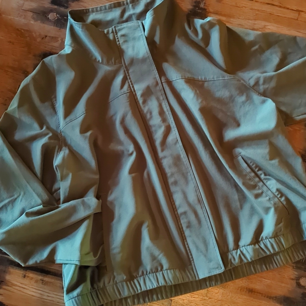 Skechers Lightweight Bomber Style Jacket. sz 2XL ECU. Army Green.